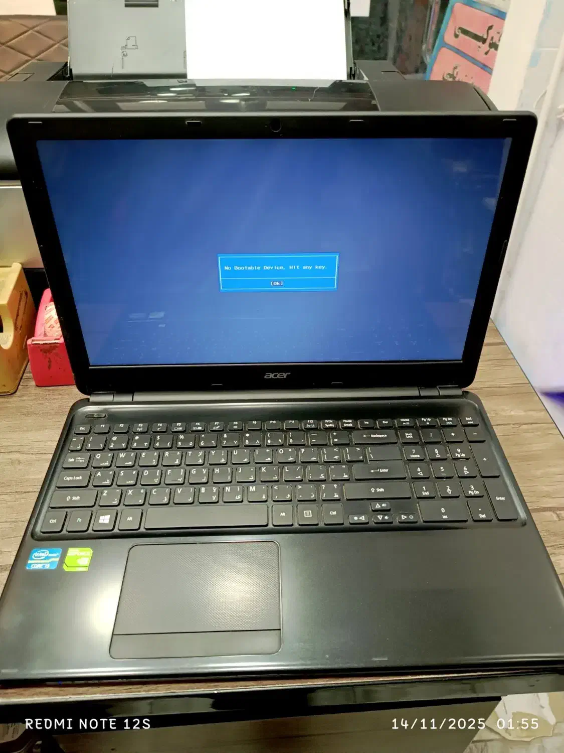 لپ تاپ acer دانشجویی|رایانه همراه|بجنورد, |دیوار