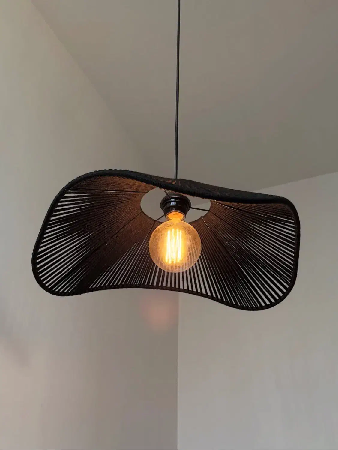 لوستر رافیا|لوستر و چراغ آویز|قم, زنبیل آباد|دیوار