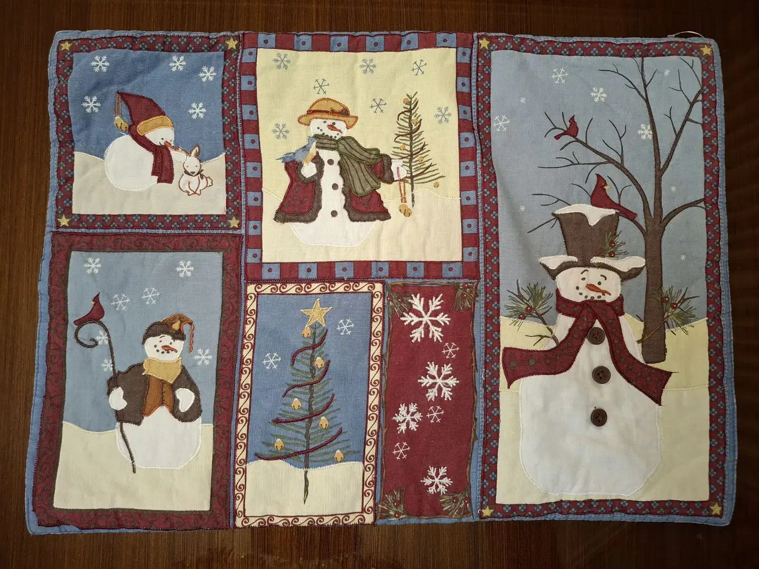 چند عدد رو میزی و کارهای کریسمسی خارجی و نو|پرده، رانر، رومیزی|تهران, توحید|دیوار