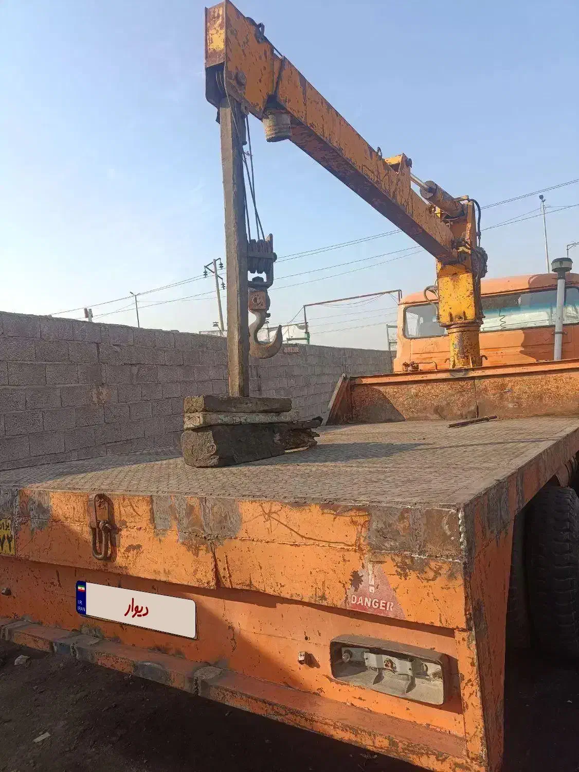 جرثقیل خاور مدل57 شیشصد608|خودرو سنگین|چهاردانگه (تهران), |دیوار