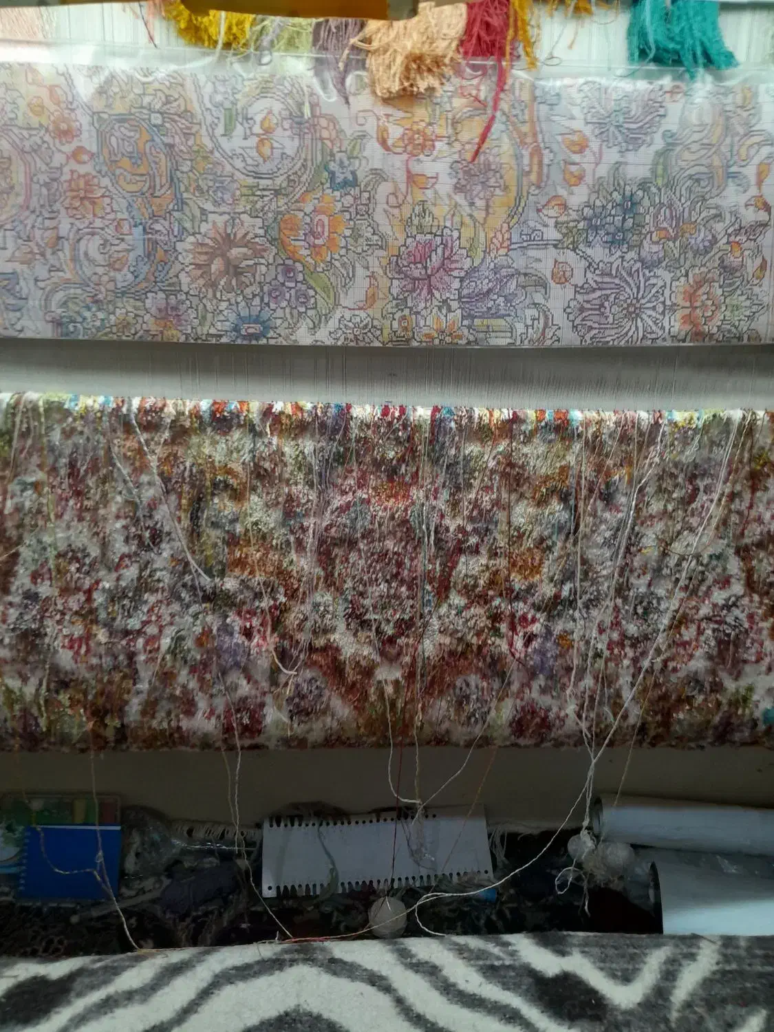 خالچا سالاری نیمه کاره|فرش|تبریز, |دیوار