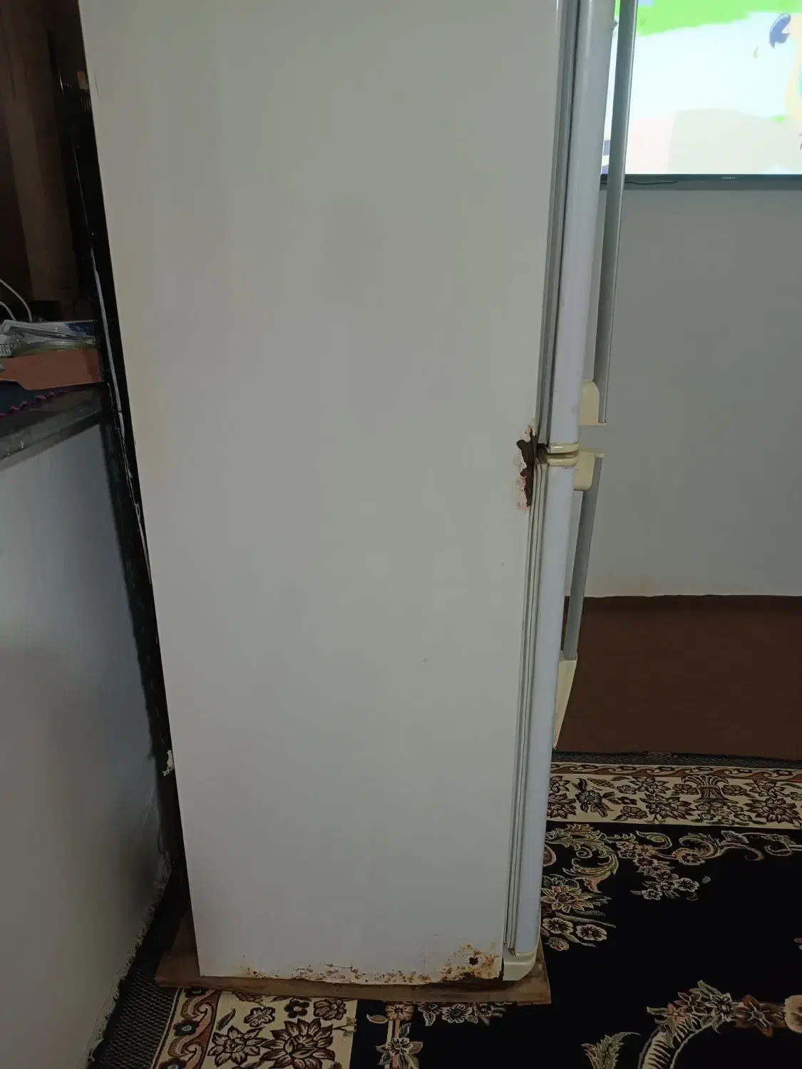 یخجال|یخچال و فریزر|تیکمه داش, |دیوار