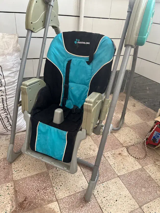 صندلی غذا|تخت و صندلی بچه|ساوه, |دیوار