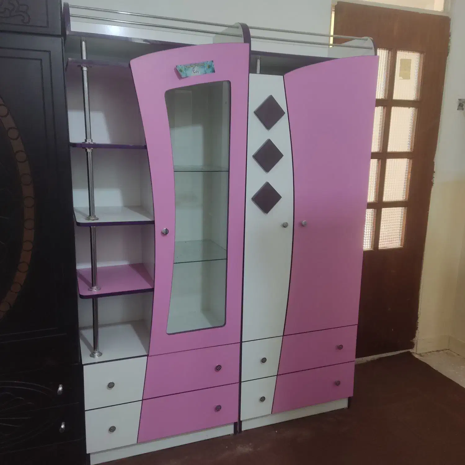 کمد لباس و ویترین|جاکفشی، کمد، دراور|قم, علی آباد سعدگان|دیوار