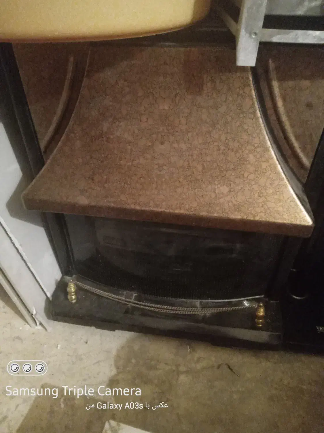 بخاری طرح شومینه|بخاری، هیتر، شومینه|محمدیه-قزوین, |دیوار