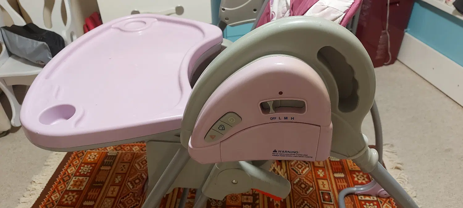 تاپ برقی و صندلی غذا/کالسکه/کریر/آغوشی کودک|کالسکه و لوازم جانبی|تهران, امام زاده قاسم (نیاوران)|دیوار