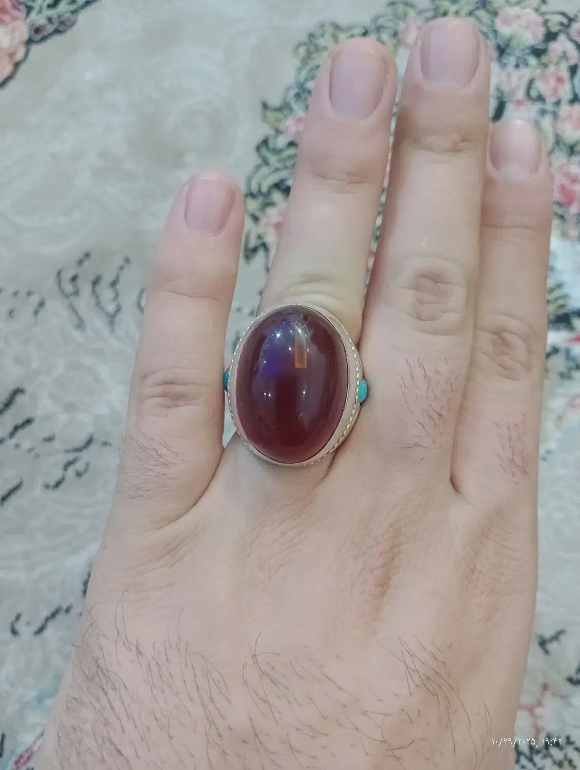 انگشتر عقیق (سلیمانی)|جواهرات|خاوران, |دیوار