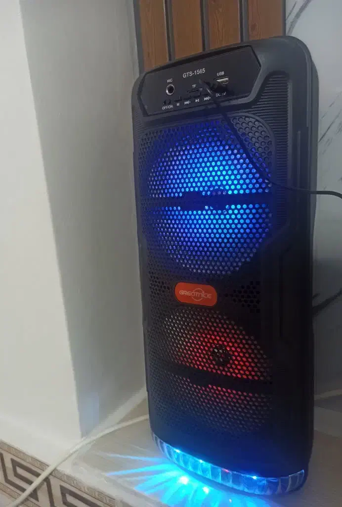 اسپیکر بلوتوثی قابل حمل مدل GTS-1565|سیستم صوتی خانگی|شیراز, زند|دیوار
