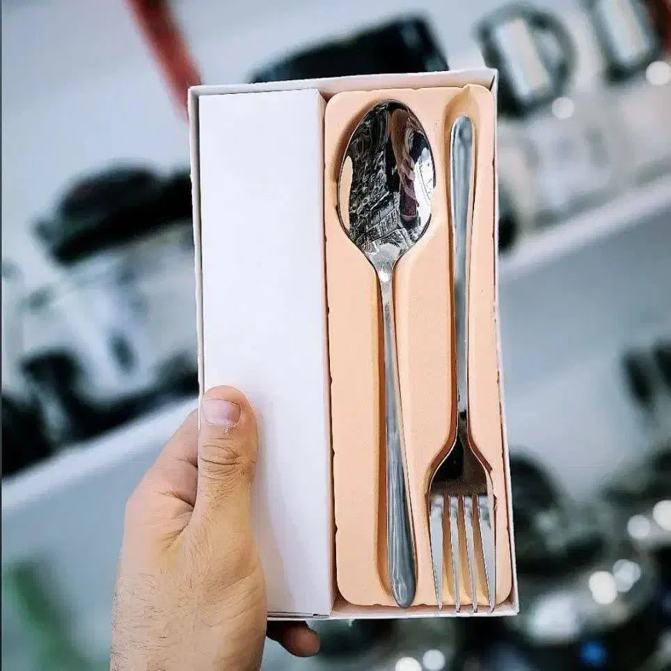 قاشق و چنگال 12 پارچه یونیک سه طرح|ظروف سرو و پذیرایی|نسیمشهر, |دیوار