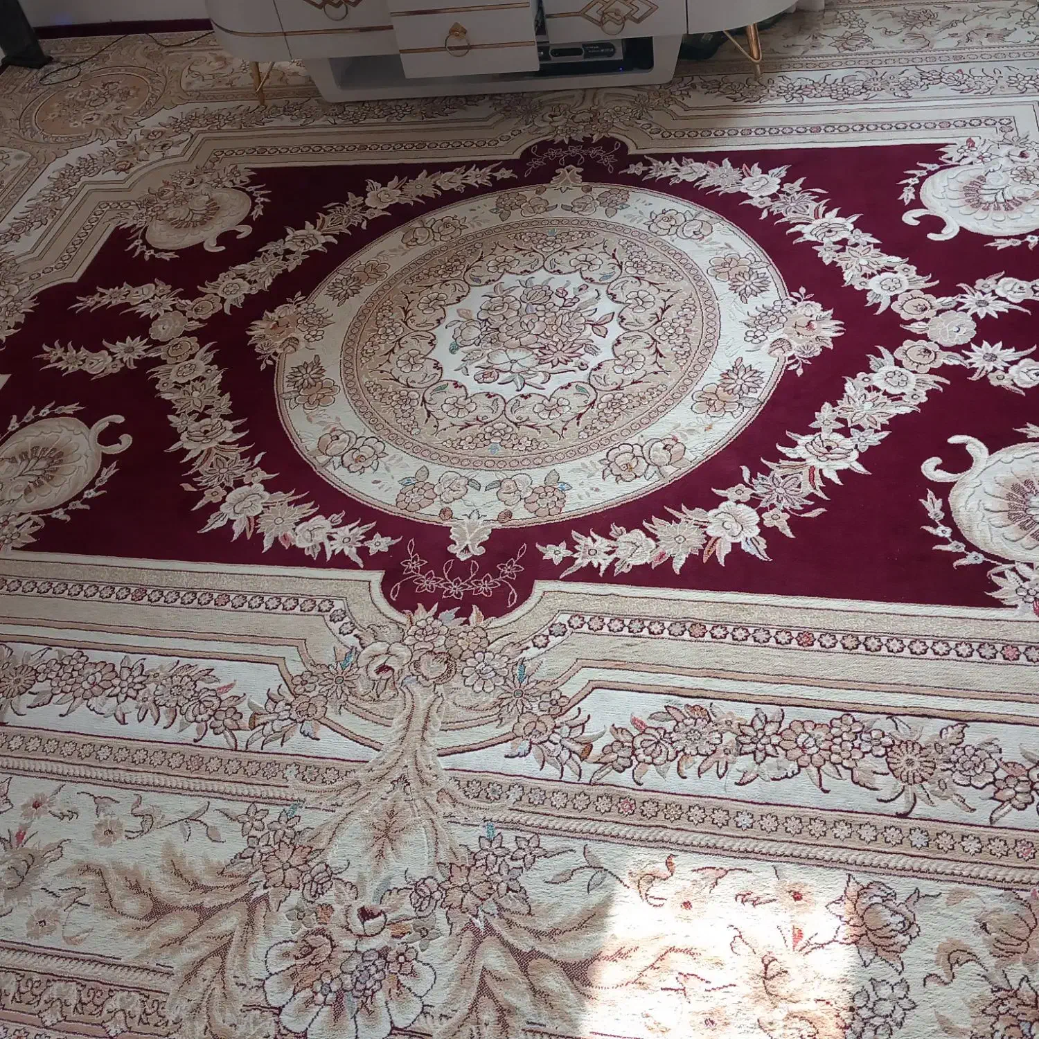 ش قالی ۱۵۰۰شانه تراکم بالادرحدنو|فرش|بجنورد, |دیوار