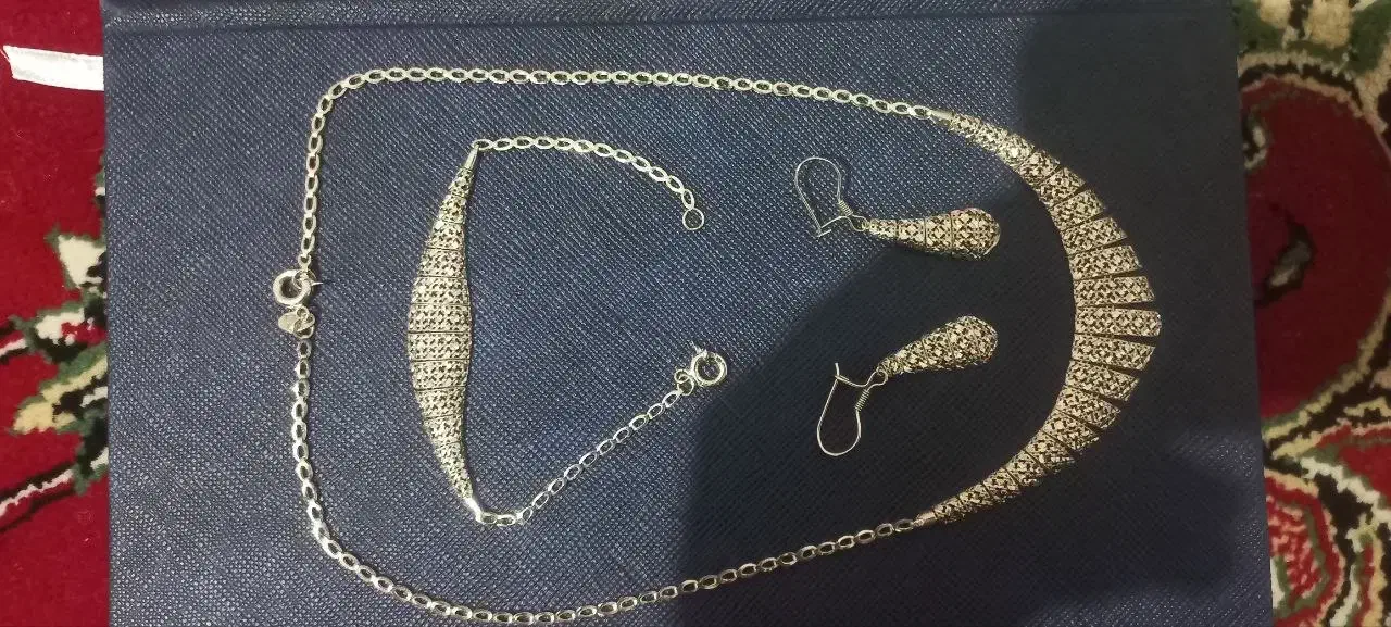 سرویس طلا  (سفید)|جواهرات|اراک, |دیوار