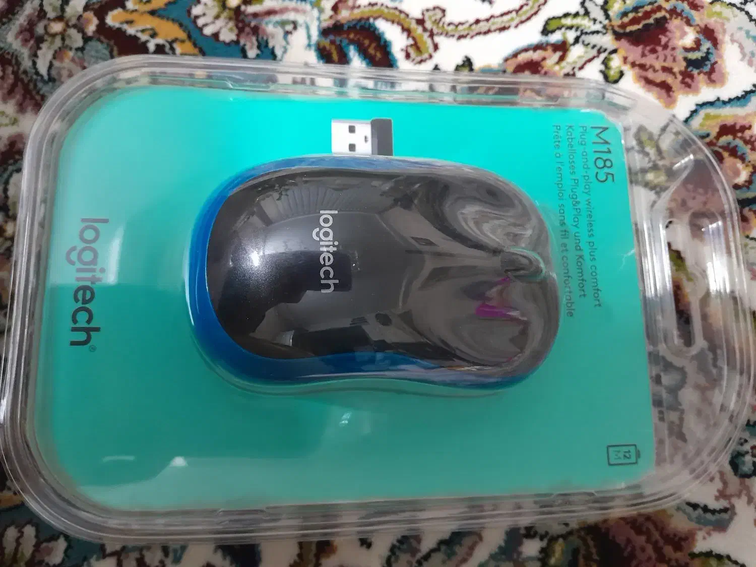 موس لاجیتک مدلM185|قطعات و لوازم جانبی رایانه|فردوسیه, |دیوار