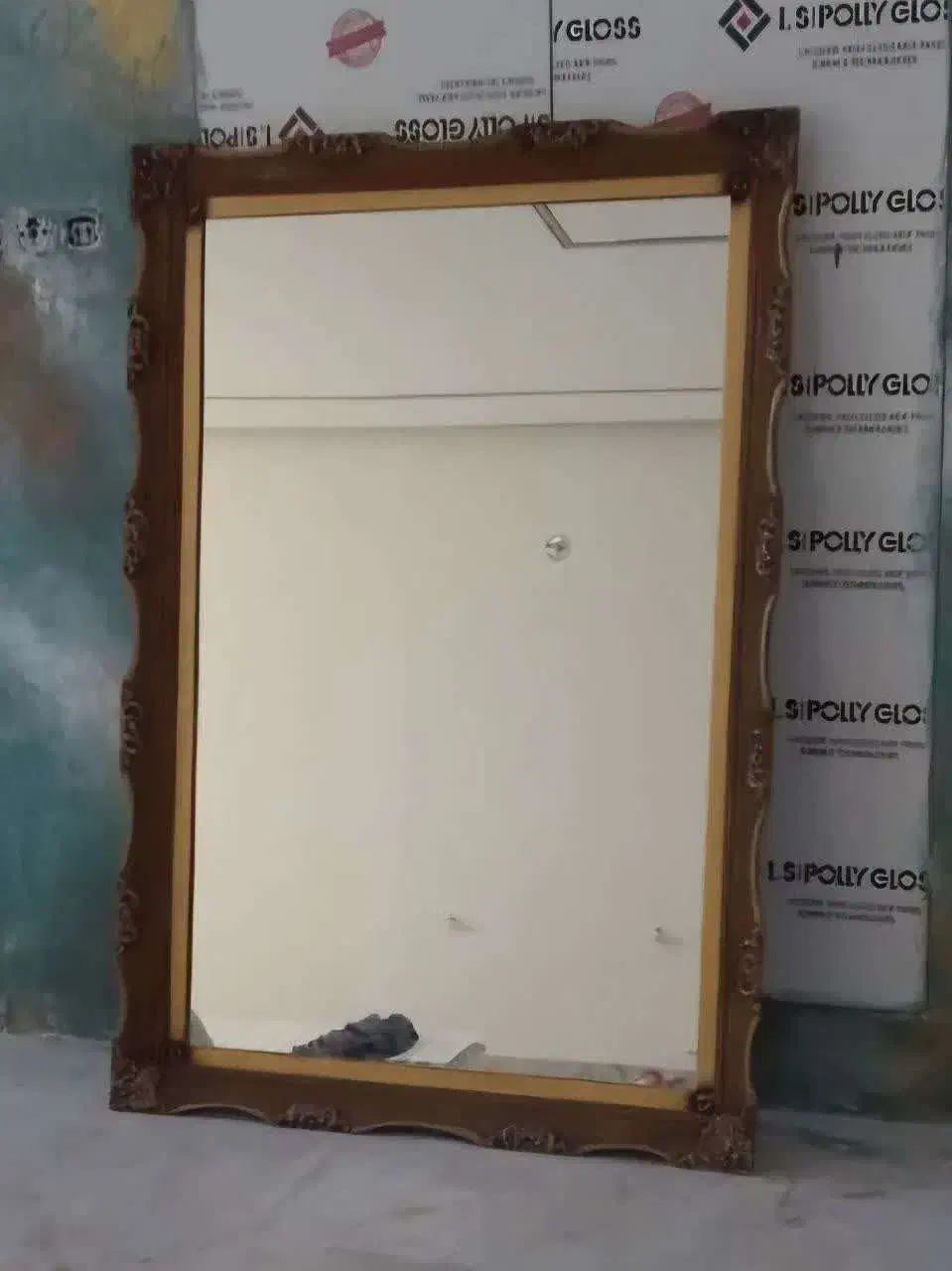 آینه قدی با قاب منبتدار تمیز و سالم|آینه|ورامین, ورامین|دیوار