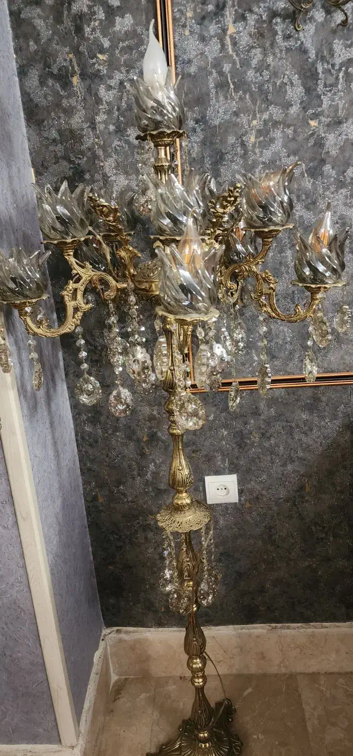 اباژور کنار سالنی ( جفت)|چراغ خواب و آباژور|تهران, ستارخان|دیوار