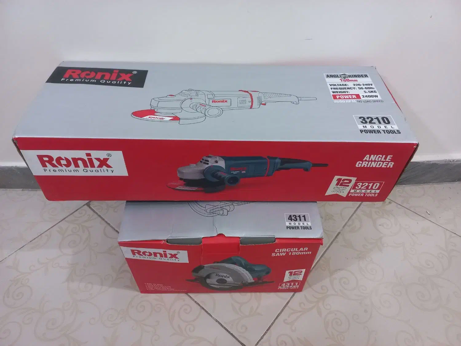 فرز آهنگری رونیکس ۳۲۱۰ و اره گردبر رونیکس ۴۳۱۱، نو|ابزارآلات|تهران, استخر|دیوار