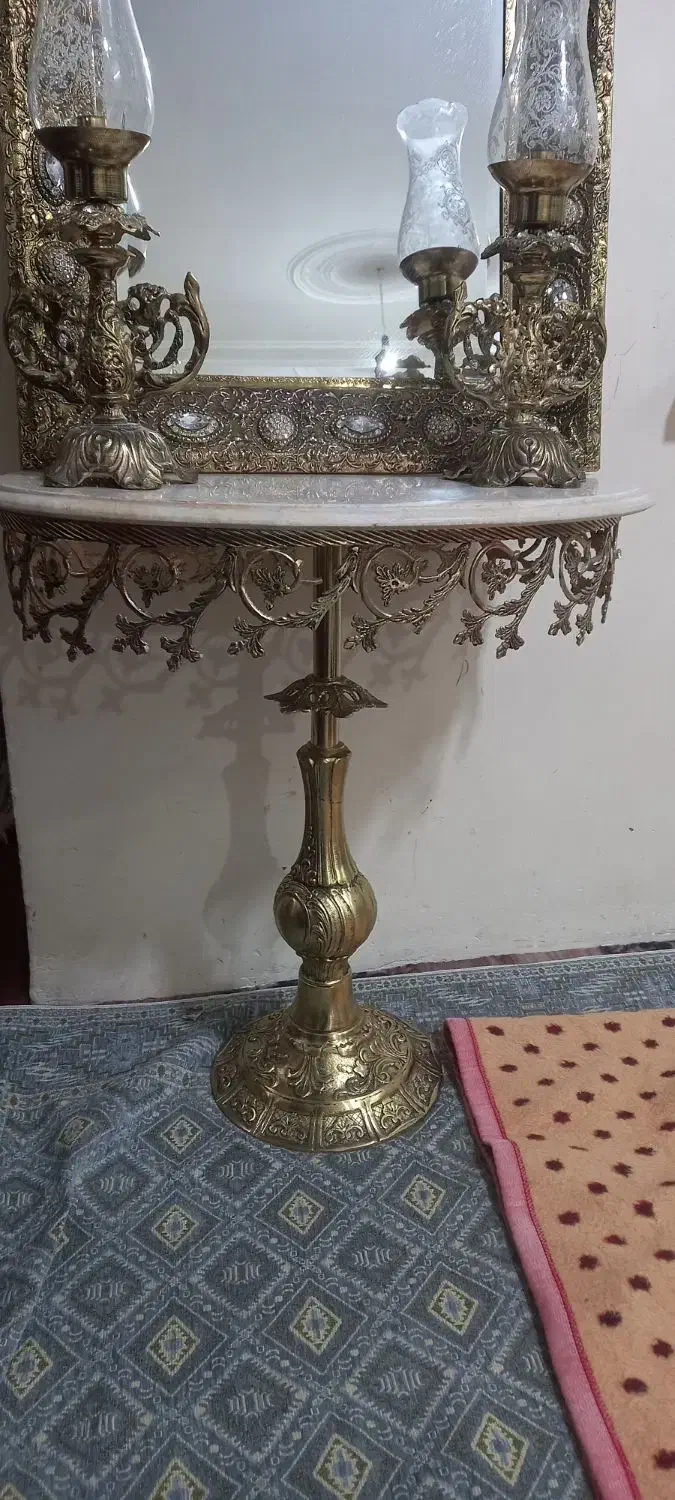 اینه شمعدان  سالم مدل جدید|صنایع دستی و سایر لوازم تزئینی|همدان, |دیوار