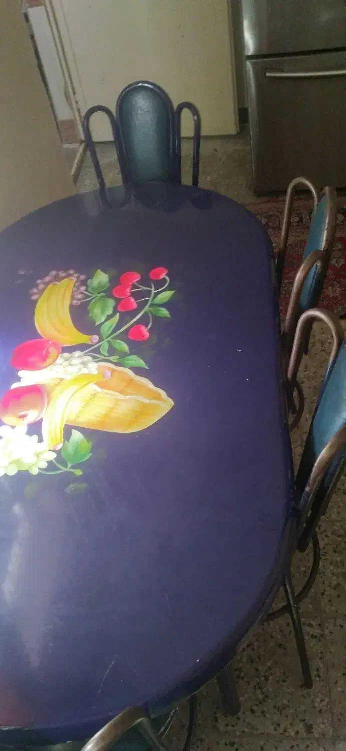 میز نهارخوری|میز و صندلی غذاخوری|اهواز, زرگان|دیوار