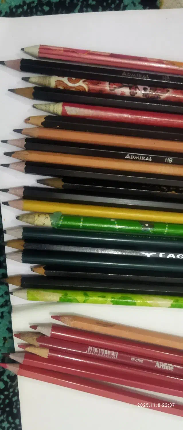 ۲۵ تا مداد سیاه...|لوازم التحریر|لاهیجان, امیرشهید|دیوار