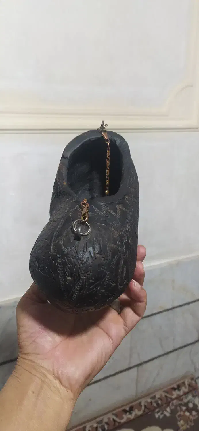 کشکول چوبی|کلکسیون اشیاء عتیقه|سبزوار, سیادتی|دیوار