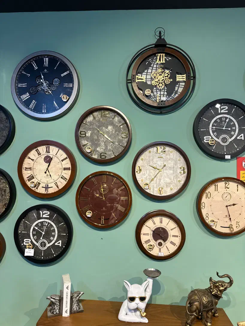 فروش ساعت دیواری دکوراتیو|ساعت دیواری و تزئینی|کرمان, |دیوار