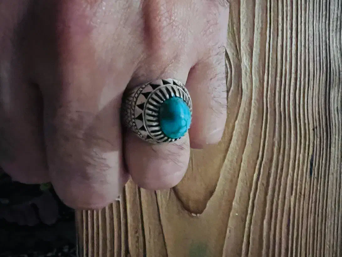 انگشتر نقره با رکاب دست ساز|جواهرات|رشت, گلباغ نماز|دیوار