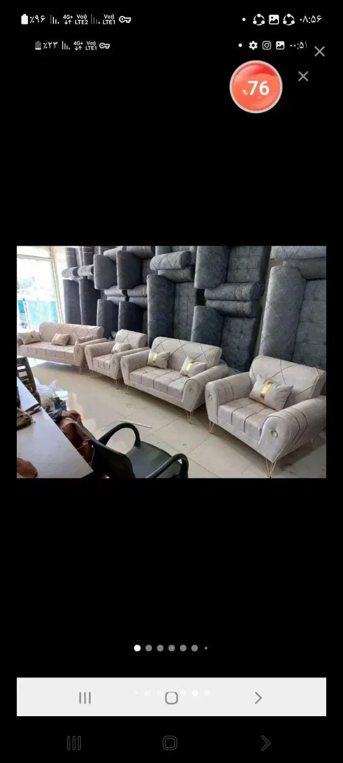 مبل نیو اسکارلت با ضمانت ۳ساله|مبلمان خانگی و میز عسلی|دزفول, |دیوار