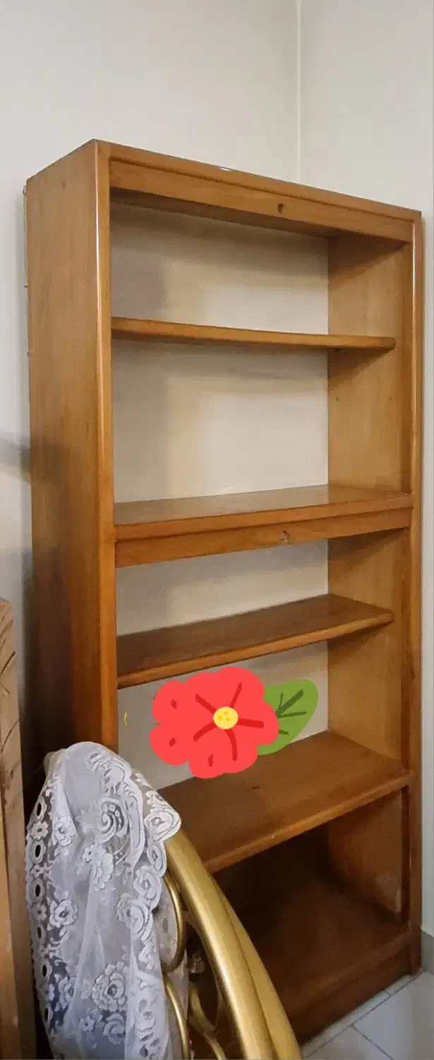 کتابخانه قهوه ای روشن ۲متردر ۹۰وعمق ۳۵|کتابخانه، شلف، قفسه‌های دیواری|تهران, امیرآباد|دیوار