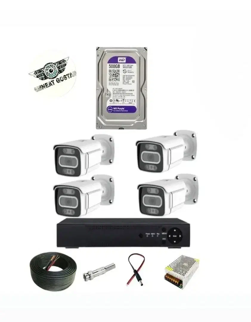 پک دوربین مداربسته هوشمند با گارانتی|دوربین مداربسته|ملایر, |دیوار