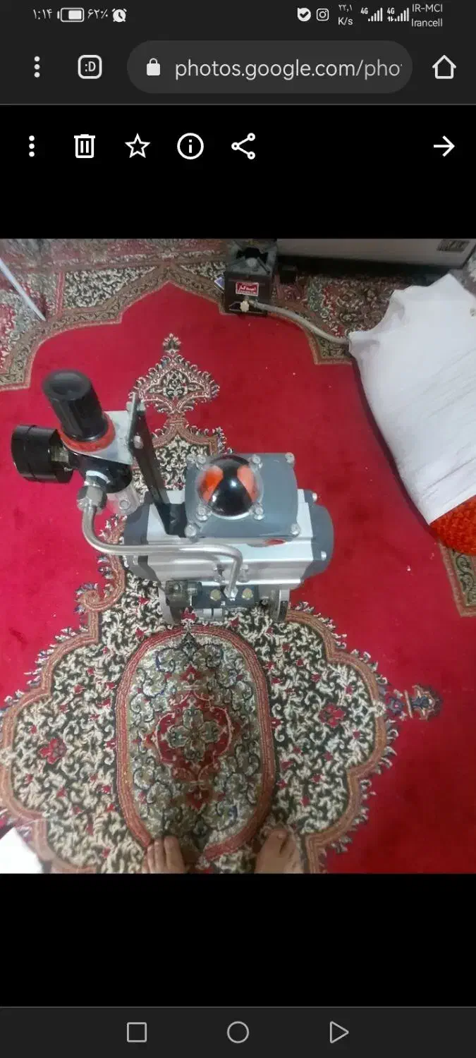 اکچویتور پنوماتیکی 4 اینج|ابزارآلات|زرند, |دیوار