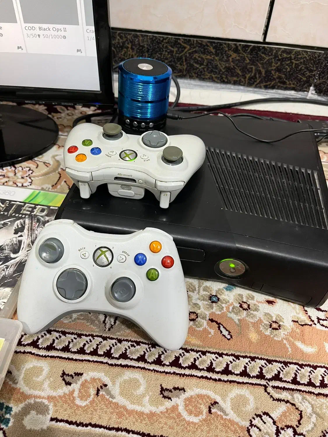 ایکس باکس ۳۶۰ اسلیم فول گیم جفت دسته|کنسول، بازی ویدئویی و آنلاین|نورآباد ممسنی, |دیوار