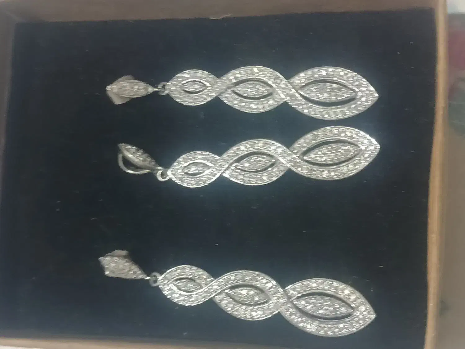 ست گوشواره وگردنبندخارجی نقره فوق العاده زیبا|جواهرات|تهران, آرژانتین|دیوار