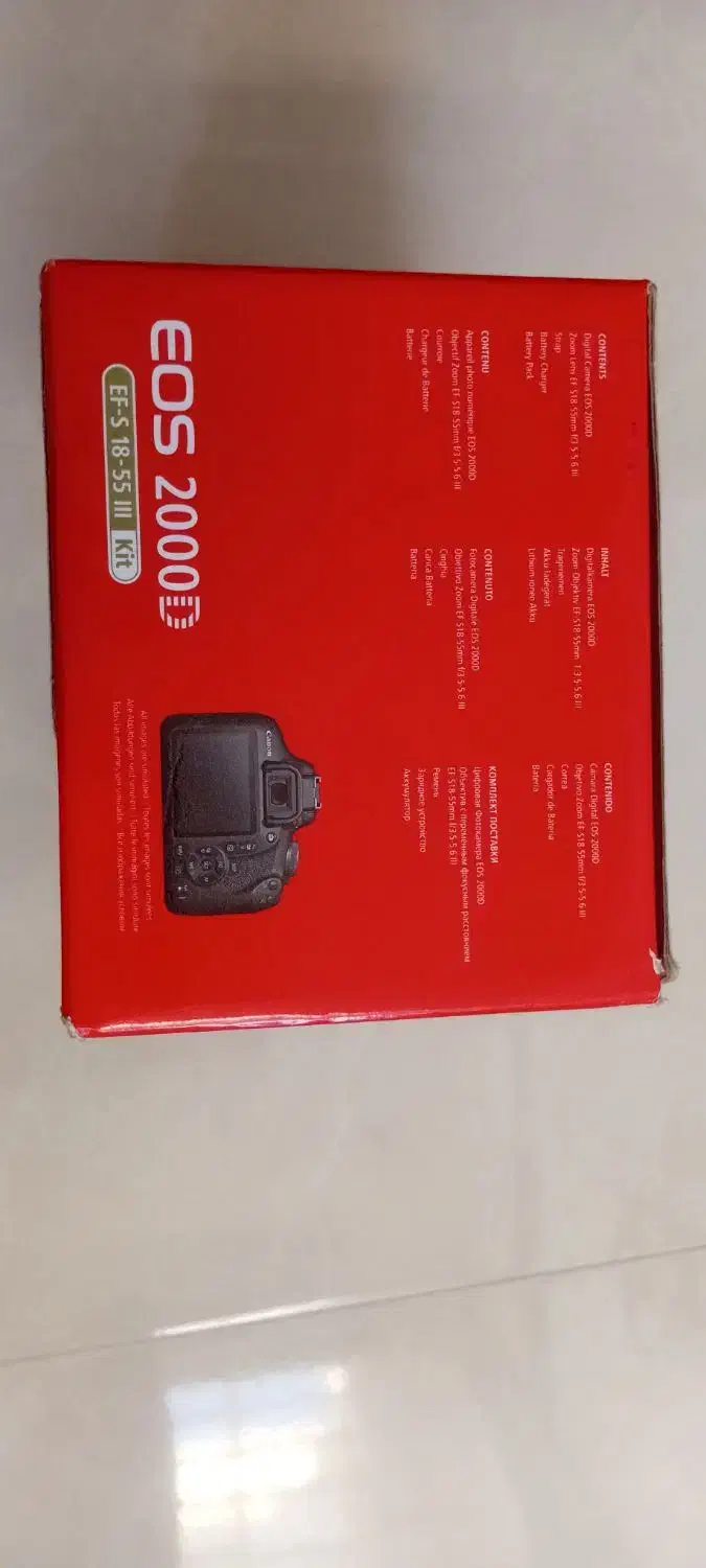 دوربین کنون canon 2000D|دوربین عکاسی و فیلم‌برداری|کرج, فاز ۱ مهرشهر|دیوار