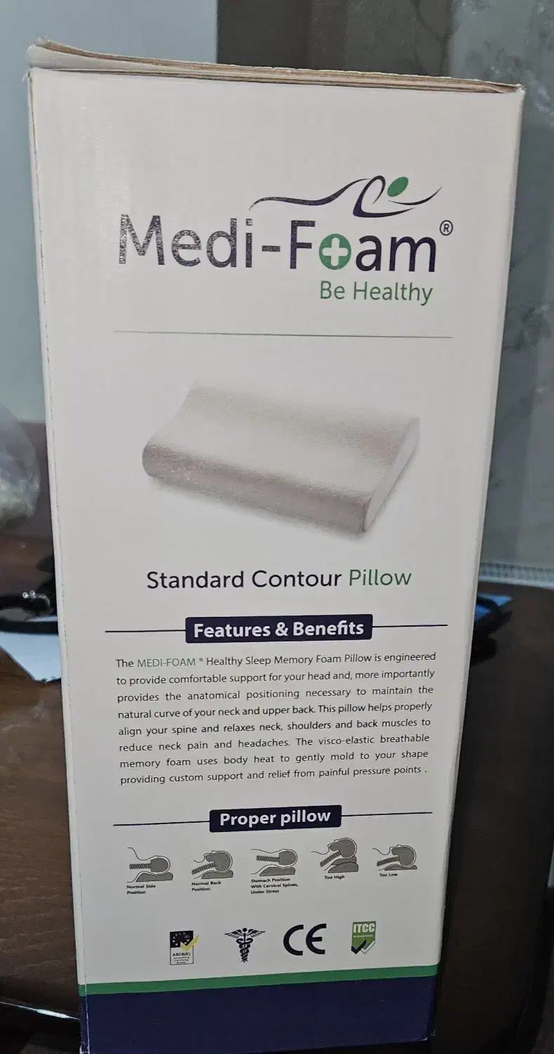 بالشت طبی media foam|رختخواب، بالش، پتو|تهران, امام زاده عبدالله|دیوار