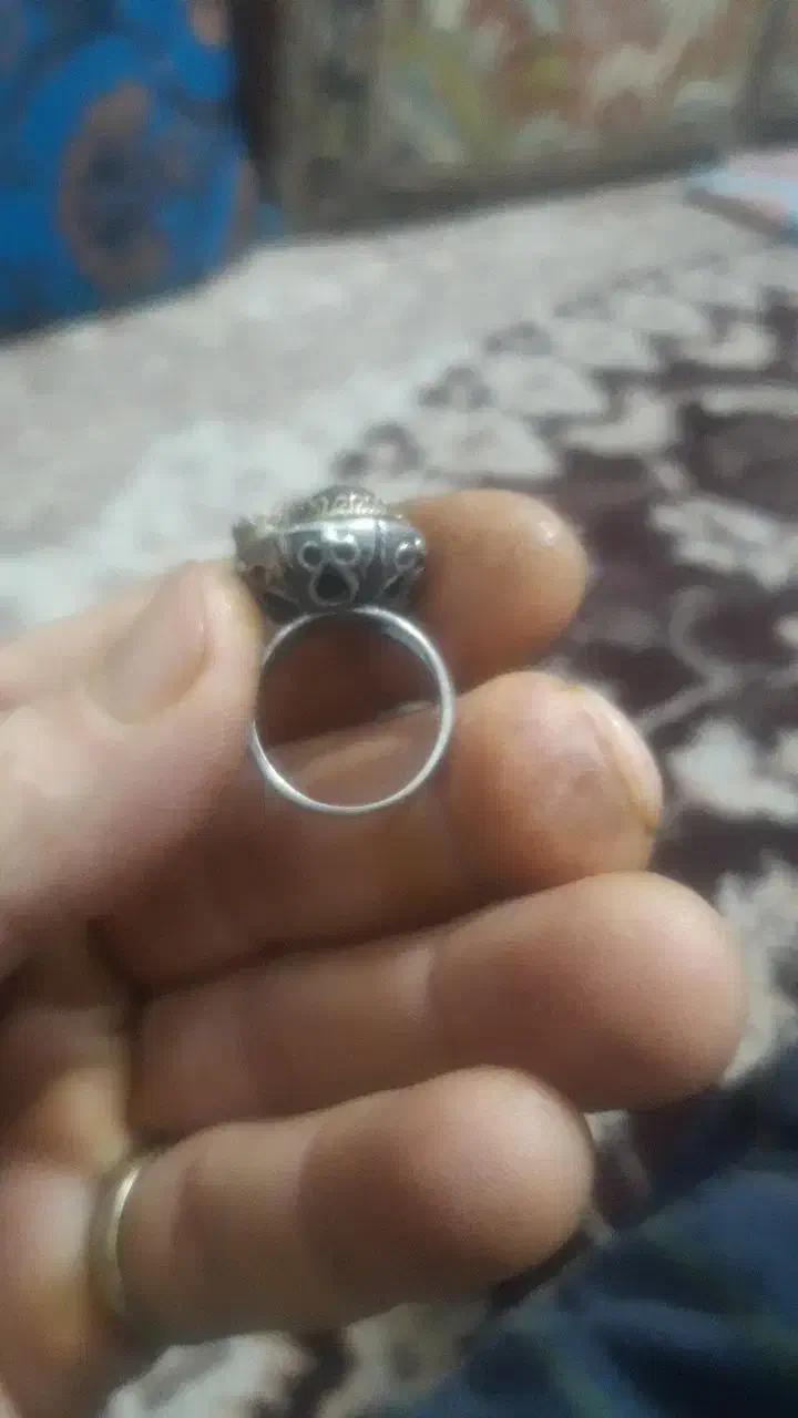 انگشتر عقیق سبز|جواهرات|قرچک, ولی آباد|دیوار