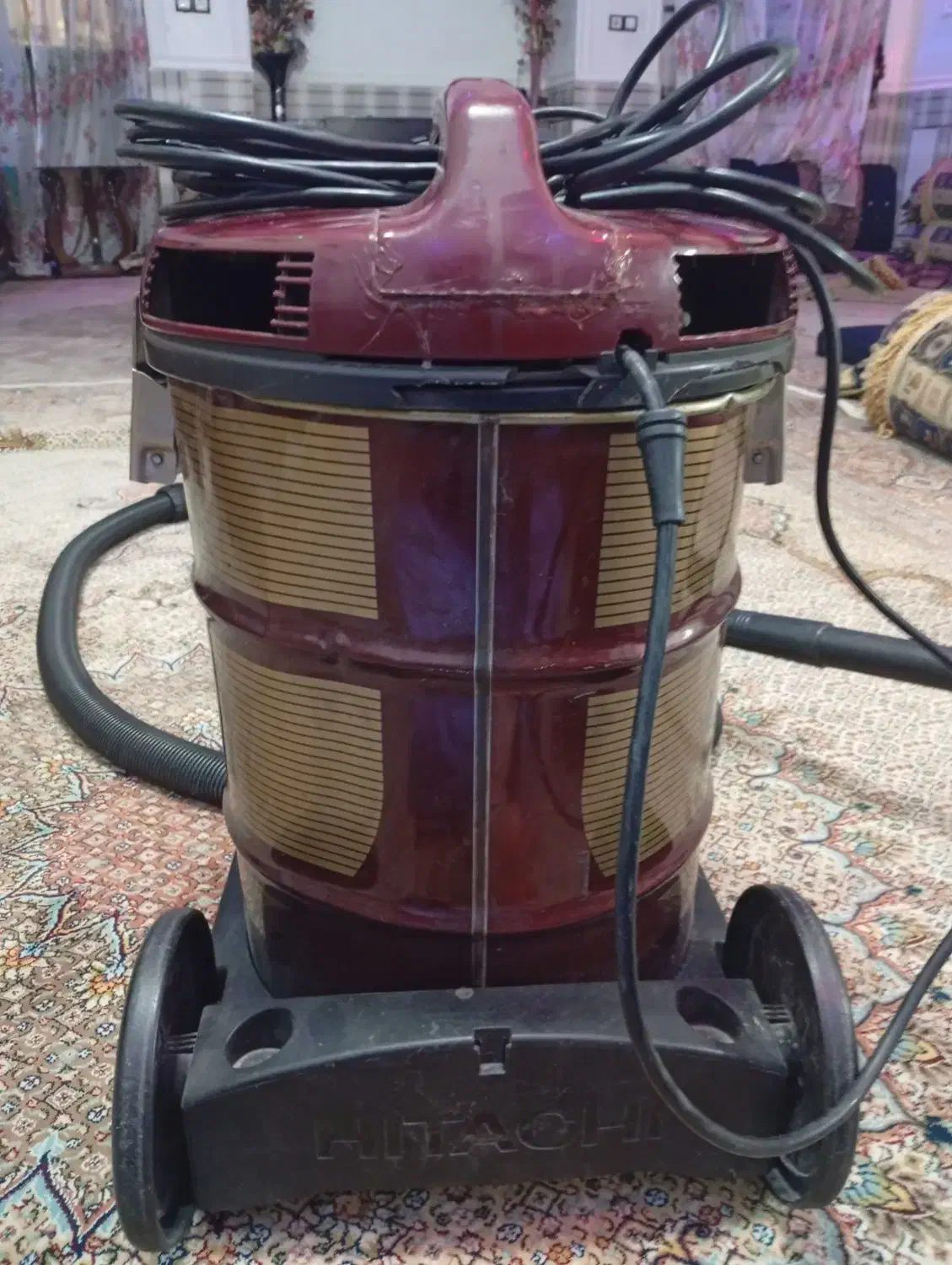 جارو برقی هیتاچی ژاپن ۱۸ لیتری|جاروبرقی، جارو شارژی، بخارشو|زاهدان, |دیوار