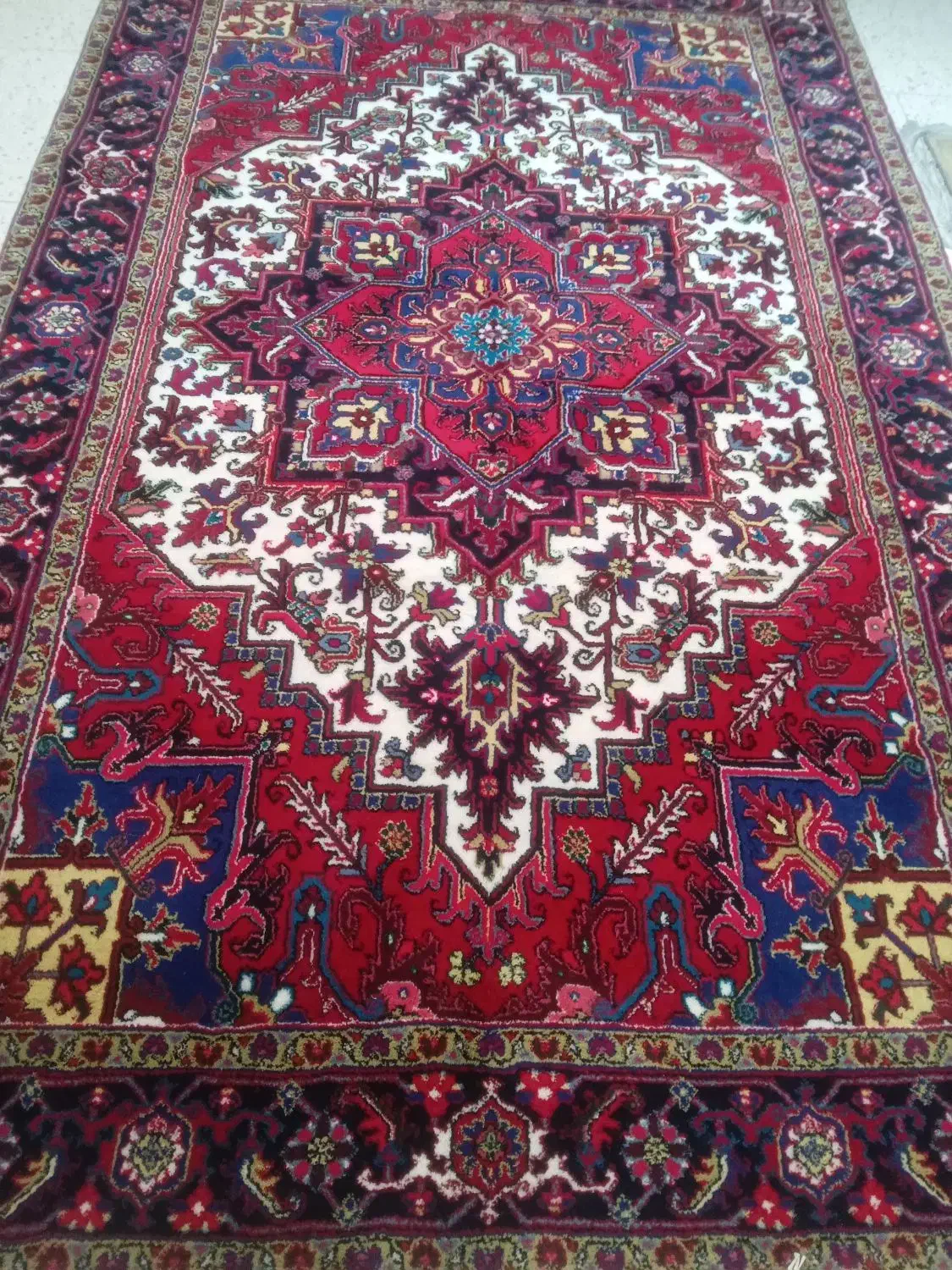 یم جفت فرش ۶متری هریس تاجری|فرش|تبریز, |دیوار