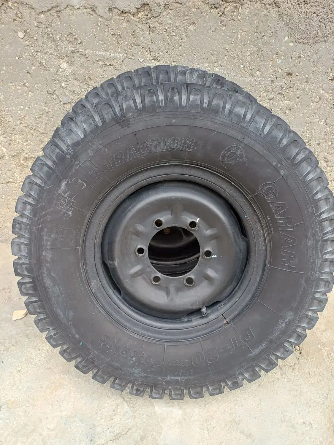 رینگ و لاستیک ۷.۵۰.۱۶|قطعات یدکی و لوازم جانبی|بندر دیر, |دیوار