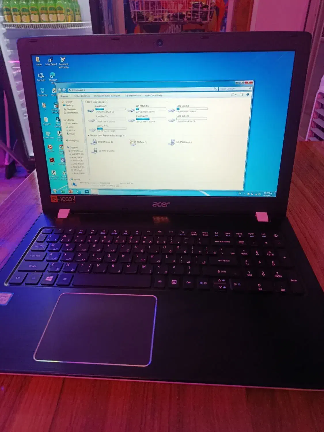 لبتاب acer|رایانه همراه|اردبیل, |دیوار