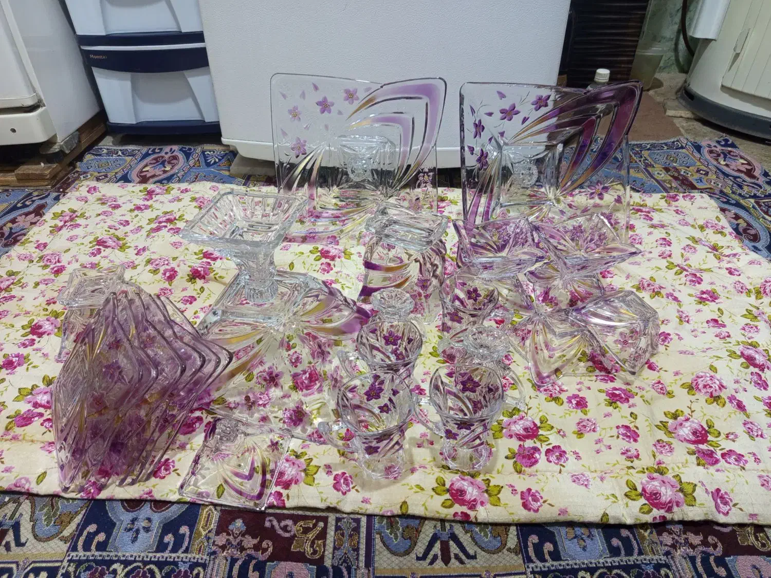 کریستال|ظروف سرو و پذیرایی|قم, شهر قائم|دیوار