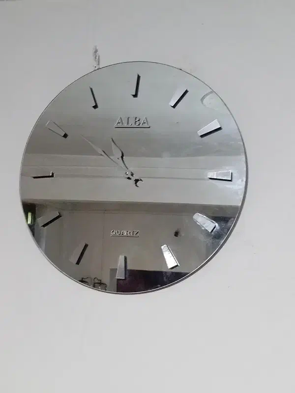 ساعت دیواری آینه ای|ساعت دیواری و تزئینی|بابل, |دیوار