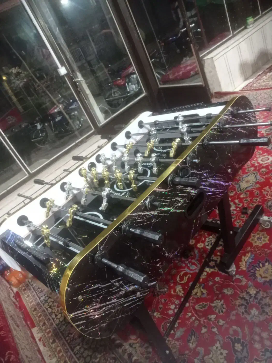 فوتبال دستی کف شیشهای درحد نو|تجهیزات ورزشی|تالش, هشتپر|دیوار