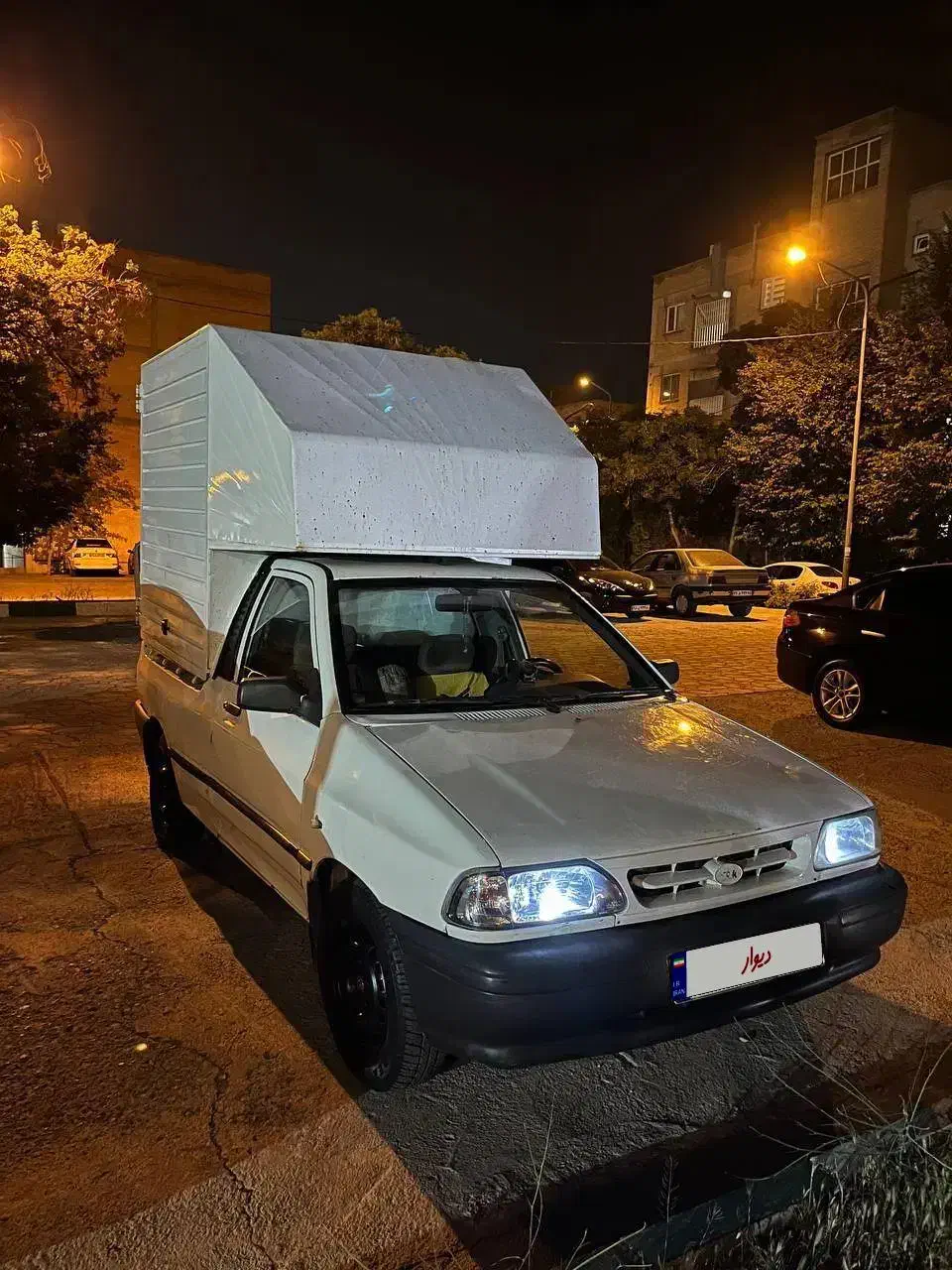 پراید وانت مدل۹۵ با باربند مسقف۱۷۰cm|خودرو سواری و وانت|اراک, |دیوار