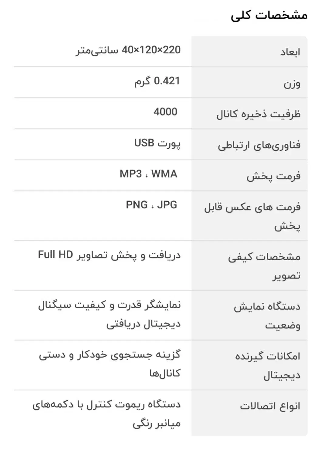 گیرنده دیجیتال مکسیدر|صوتی و تصویری|ملایر, |دیوار