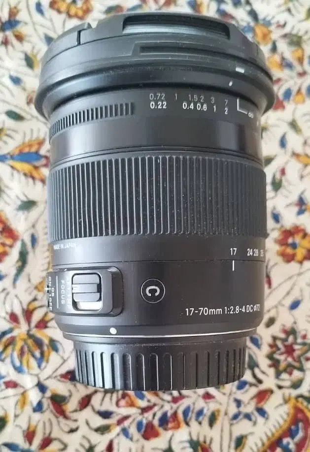 لنز 17-70 سیگما مانت کانن|دوربین عکاسی و فیلمبرداری|باوی, |دیوار