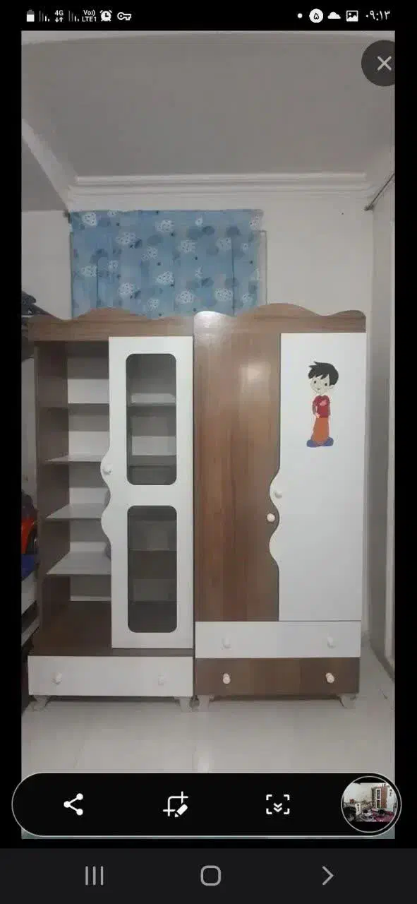 سرویس خواب کودک و نوجوان|تخت و سرویس خواب|هشتگرد, شهرک ولیعصر (مصلی)|دیوار