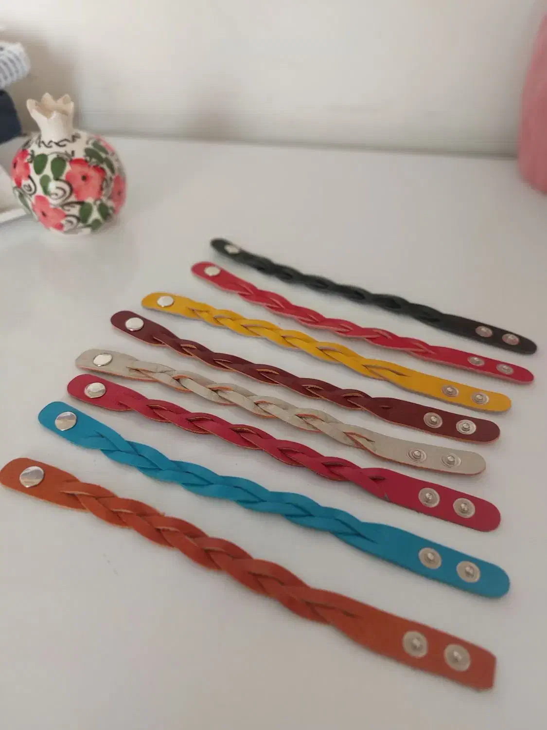 دستبند چرمی بافت|بدلیجات|اندیشه, اندیشه فاز ۳|دیوار