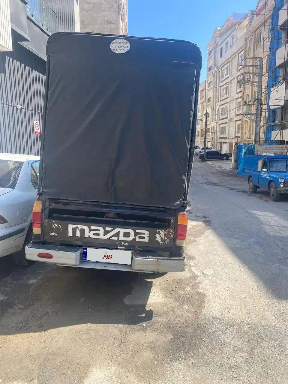 وانت مزدا ۲۰۰۰ تک کابین بنزینی مدل ۱۳۸۷|خودرو سواری و وانت|آمل, |دیوار
