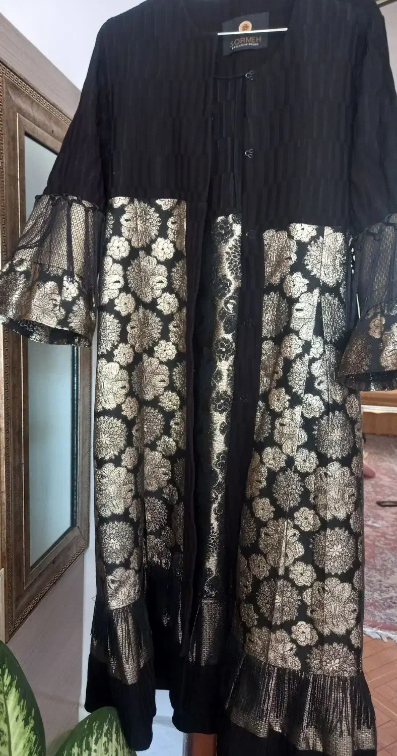 مانتو ژاکارد مجلسی بلند|لباس|تربت‌حیدریه, ۴۵ متری|دیوار