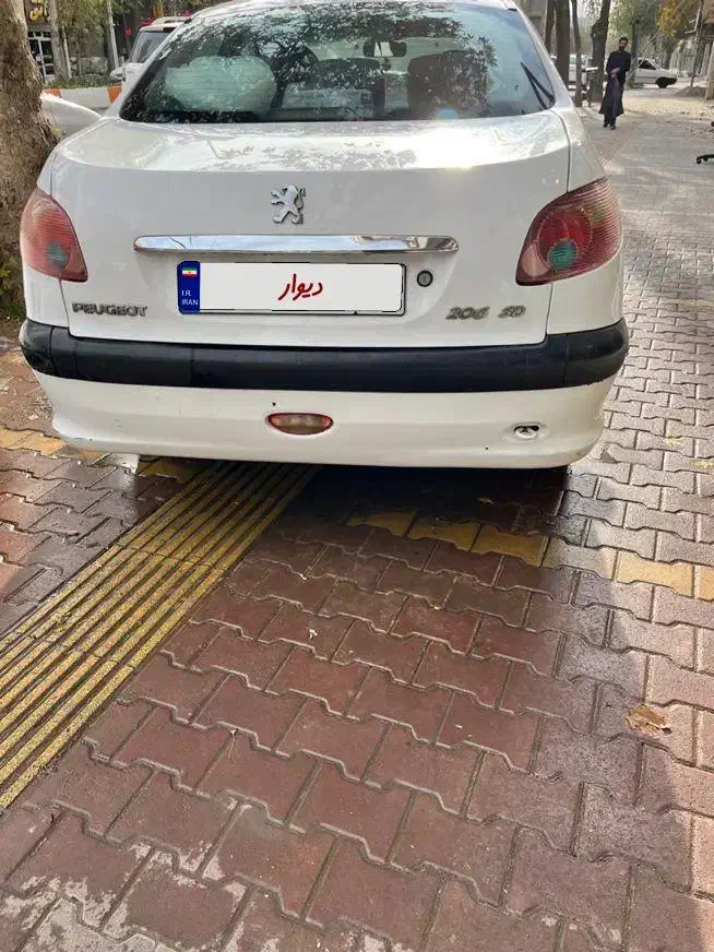 206مدل ۹۰|خودرو سواری و وانت|اردبیل, |دیوار