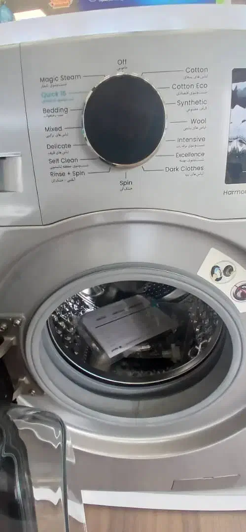 لباسشویی 8کیلویی اسنوا با تخفیف فوق‌العاده|ماشین لباسشویی و خشک‌کن لباس|زرقان, |دیوار